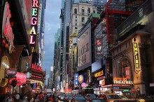 Times Square nocturne